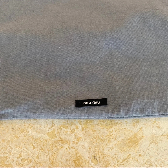 MIU MIU Large Dustbag for Boots Shoes Bags - Picture 3 of 3